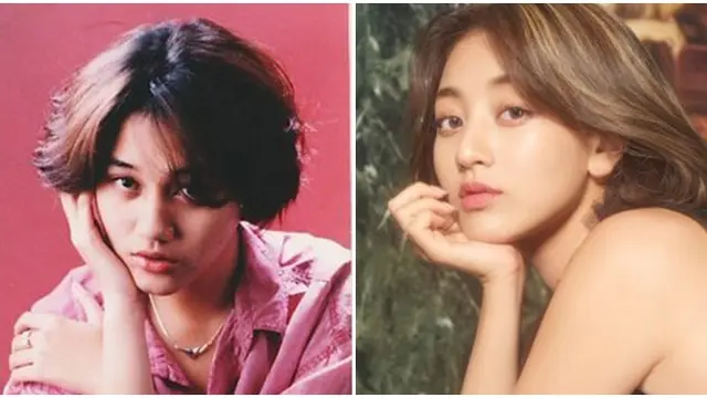 Viral, Ini 7 Potret Jihyo TWICE Mirip Mendiang Nike Ardilla Ala Netizen
