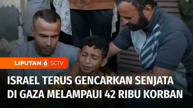 Korban tewas di Jalur Gaza, Palestina kini telah melampaui angka 42 ribu jiwa dan belum ada tanda-tanda Israel akan mengundurkan tekanan di Palestina. Bahkan Israel juga terus menyerang pejuang Hizbullah di Lebanon.