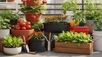 Kebun Mini Ramah Diabetes di Rumah (Image by Gemini AI)
