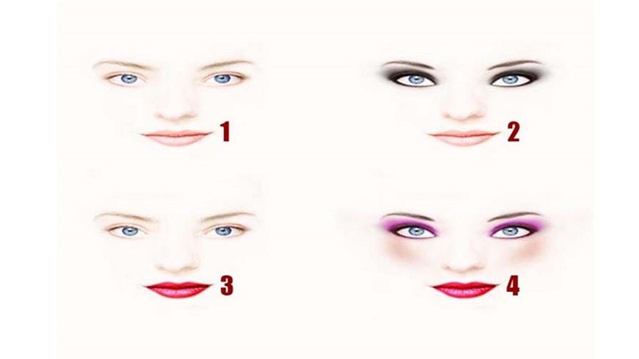 Pilih Satu Gambar Makeup Ini Untuk Ungkap Kepribadian yang Belum Diketahui