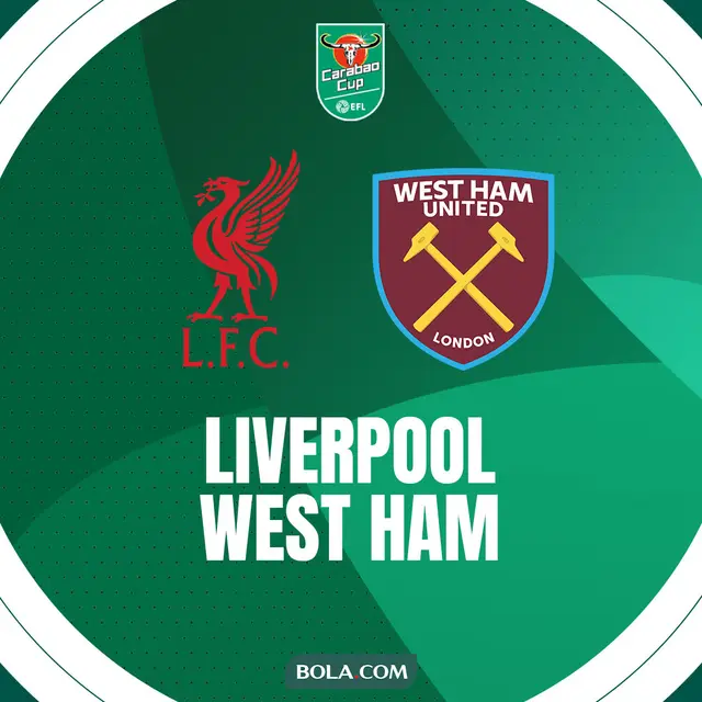 Carabao Cup - Liverpool Vs West Ham United