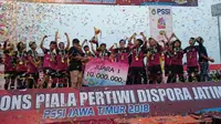 Cetak 13 gol, tim sepak bola putri Candra Kirana Kediri menjuarai Piala Pertiwi Jatim. (Bola.com/Gatot Susetyo)