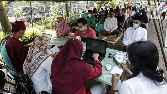 Jumlah Warga Indonesia yang Sudah Divaksinasi COVID
