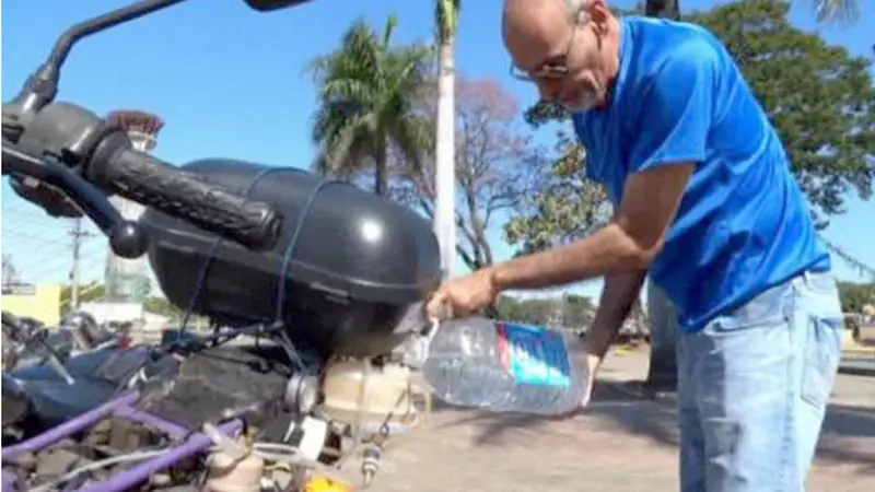 Canggih, dengan 1 Liter Air, Motor Ini Bisa Tempuh 500 KM