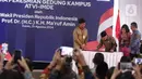 Wakil Presiden RI Ma’ruf Amin menyampaikan apresiasi setinggi-tingginya kepada ATVI atas dedikasinya mencetak sumber daya manusia yang berkualitas di bidang media digital. (Liputan6.com/Helmi Fithriansyah)