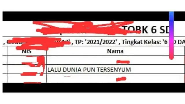 6 Nama Murid dan Mahasiswa Unik Ini Bikin Guru Terheran-heran, Kreatif Banget