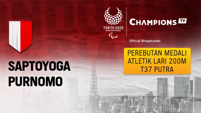 Saptoyogo Purnomo di Paralimpiade Tokyo 2020