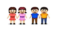 Gerah karena takut berdampak buruk, pemerintah Rusia mengusut asal usul emoji pasangan gay yang hadir di perangkat iOS