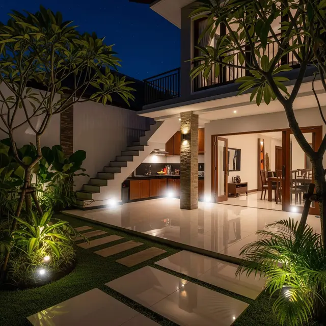 Model Teras Rumah dengan Sistem Pencegah Ular