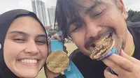 Ternyata Zee Zee Shahab Rajin Lari karena Dipaksa Suami