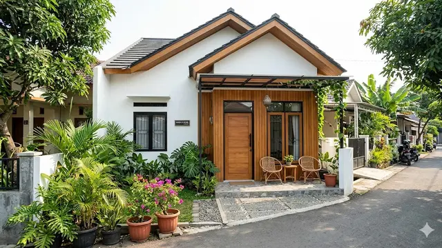 Model Fasad Rumah yang Langsung Mencuri Perhatian dari Jalan