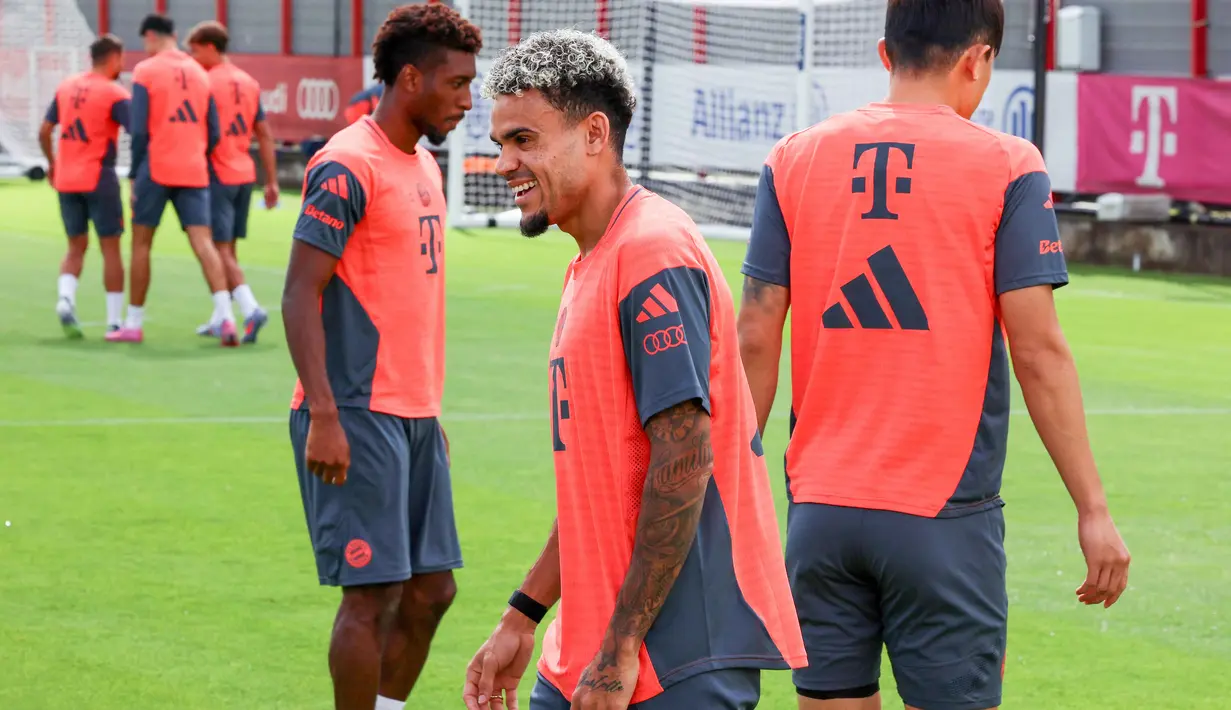 Kontrak pertama Luis Diaz bersama raksasa Bundesliga diketahui hingga 2029. (Alexandra BEIER/AFP)