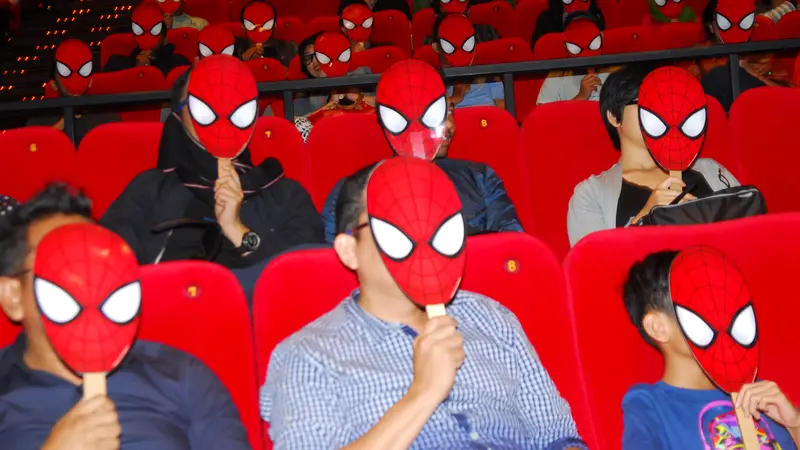 [Video] Antusias Penonton Film "The Amazing Spider-Man 2"
