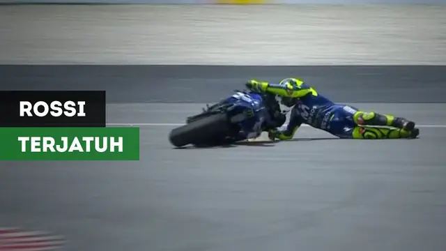 Berita Video Rossi Terjatuh dan Gagal Naik Podium di Moto Gp Malaysia