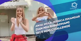 Cerita pertama kali Jessica Iskandar dan Nia Ramadhani ikut Kiki Challenge.
