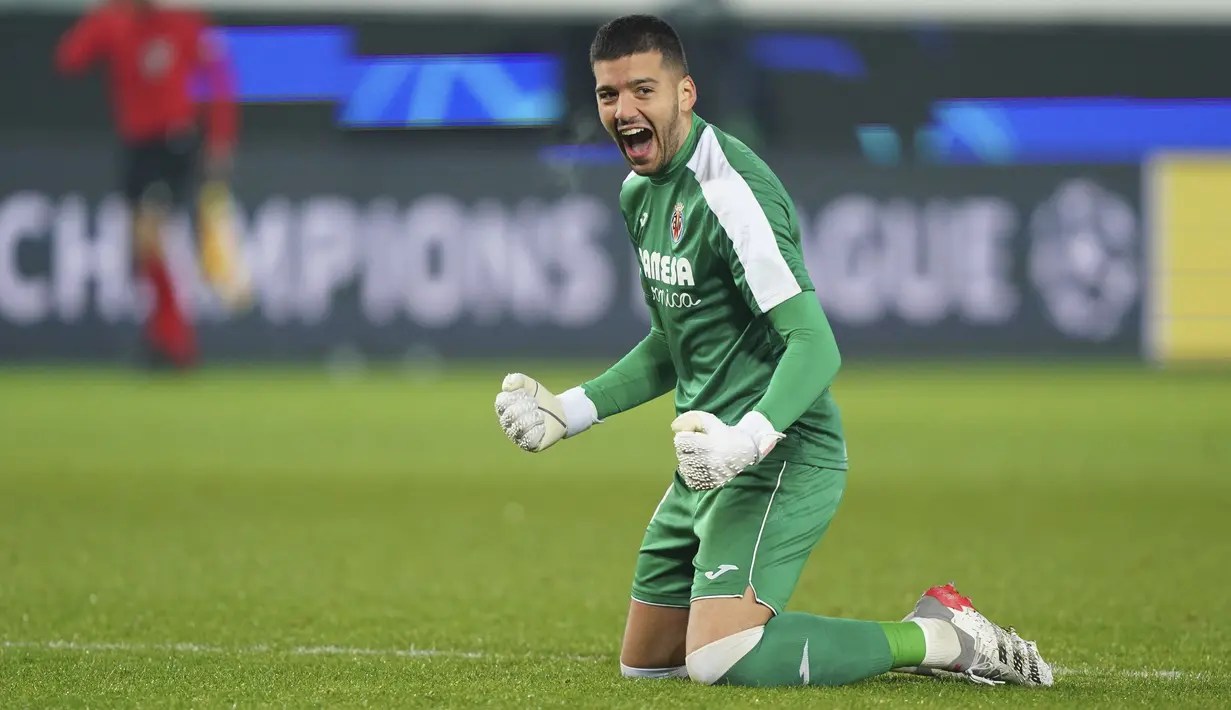 Berkat kemenangan ini Villarreal berhasil menempat peringkat kedua klasemen Grup F dan berhak melaju ke 16 besar Liga Champions menemani Manchester United selaku juara grup. (Spada/LaPresse via AP)