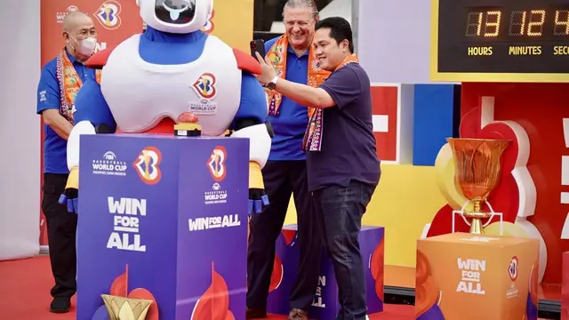 Erick Thohir dipeluncuran hitung mundur setahun FIBA World Cup 2022