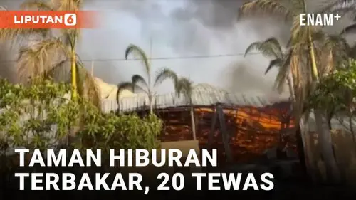 VIDEO: Kebakaran Hebat di Taman Hiburan Gujarat Tewaskan 20 Orang