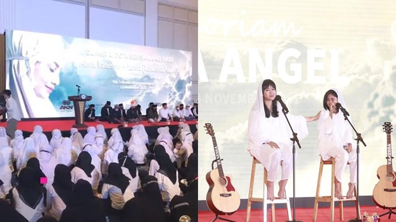 6 Momen Pengajian 40 Hari Keluarga Mendiang Vanessa Angel, Habiskan Lebih Rp 200 Juta