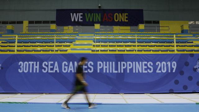 Persiapan Venue Bulutangkis