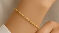 7 Model Gelang Emas Rantai Tipis untuk Ibu Muda Terpopuler 2026,  Elegan dan Fashionable