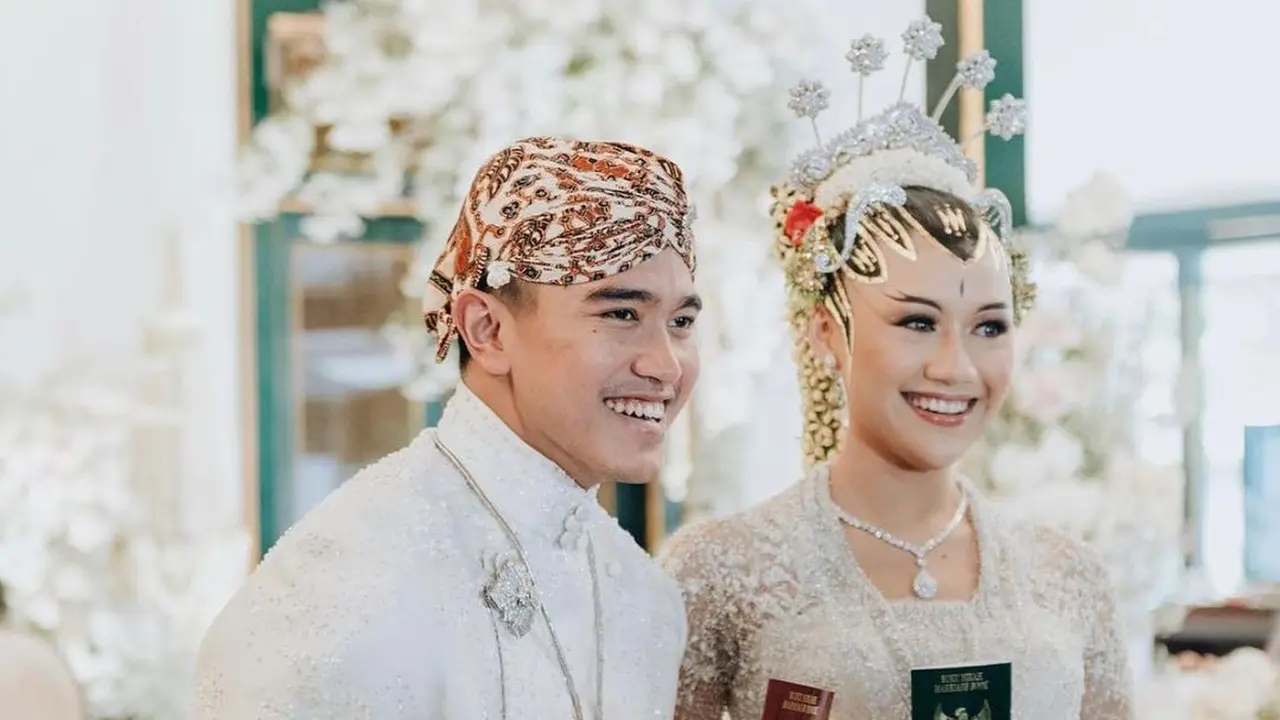 Kaesang Pangarep dan Erina Gudono