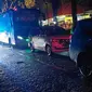 Kemacetan terjadi di lintas Medan-Berastagi akibat terjadi longsor di Sibolangit