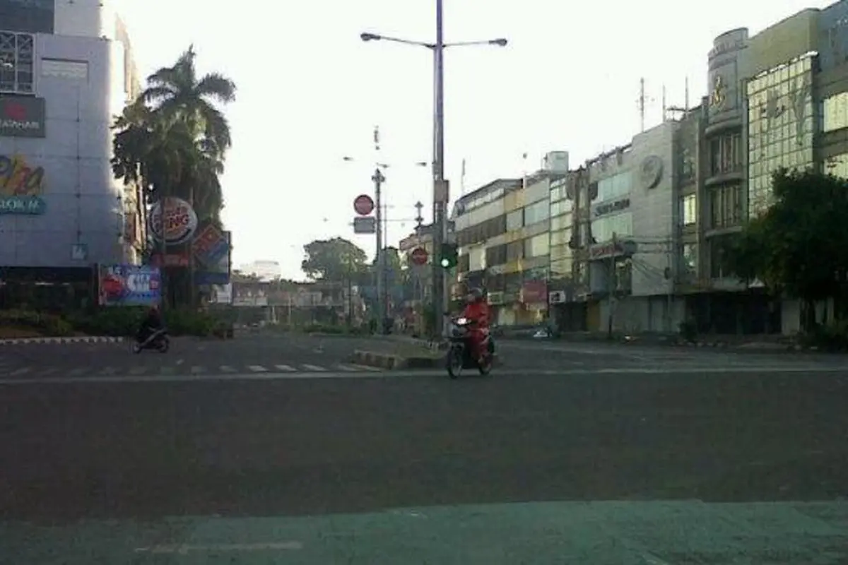 Lalu lintas Jakarta Lengang