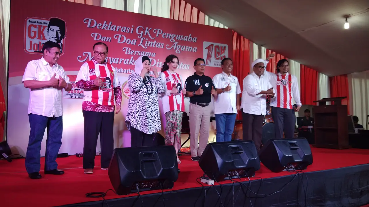 Komunitas Pengusaha, Galang Kemajuan (GK) Dukung Jokowi-Ma'ruf (Ady Anugrahadi/Liputan6.com)