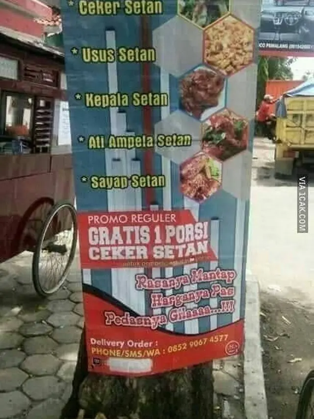 6 Nama Warung Makan Terinspirasi dari Hantu Ini Malah Bikin Merinding