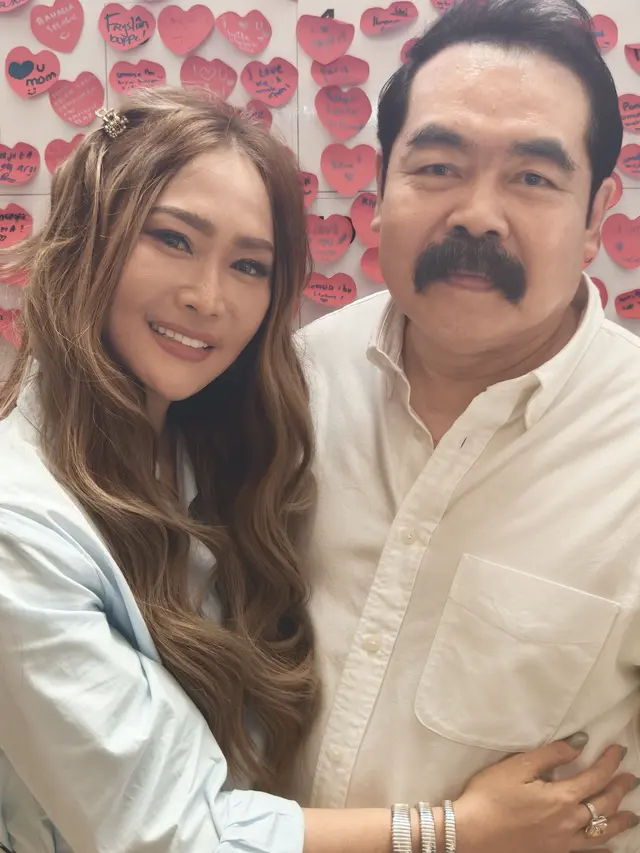 Inul Daratista dan Adam Suseno (Foto: Aditya Eka Prawira/Liputan6.com)
