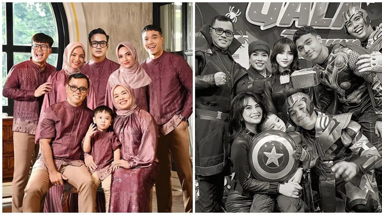 6 Foto Editan Keluarga Fuji Bareng Vanessa Angel dan Bibi Ardiansyah, Hadirnya Terasa