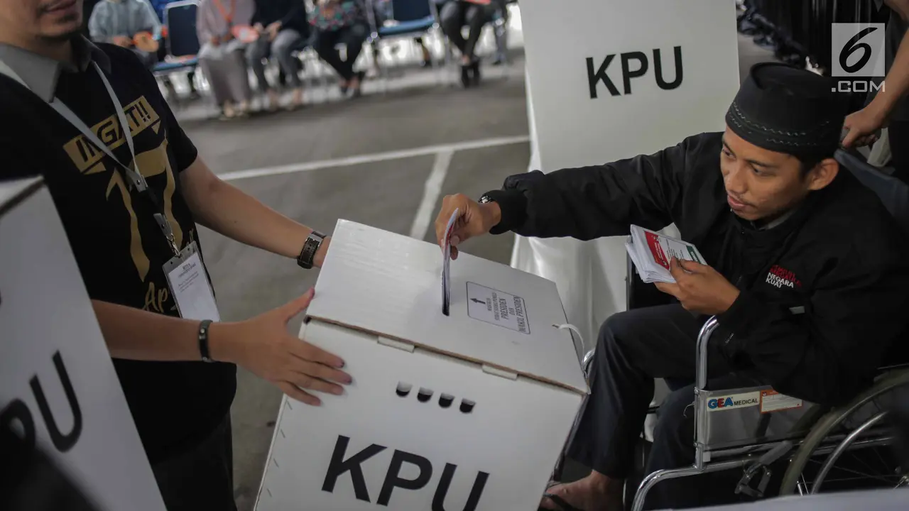 KPU Simulasi Pemungutan dan Penghitungan Suara Pemilu 2019