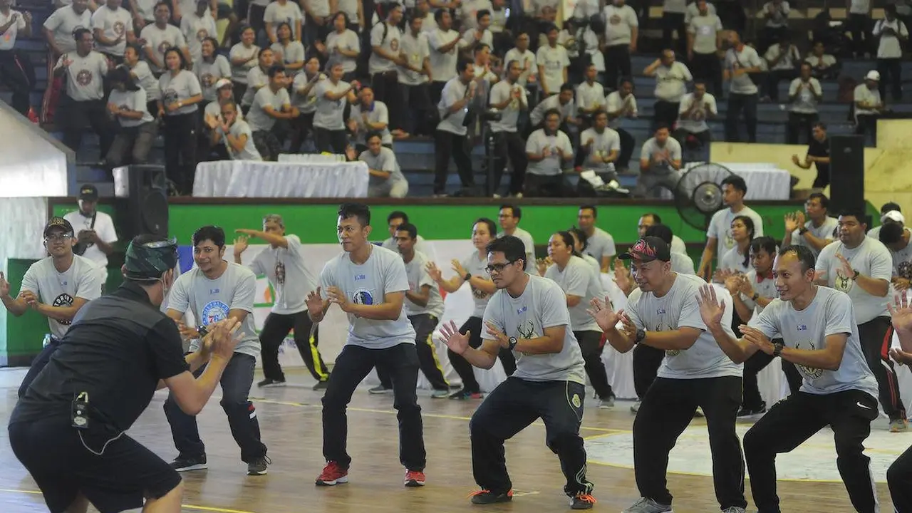 Pelatihan basket untuk guru di Bali