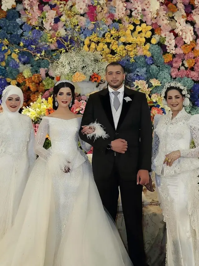 Potret resepsi pernikahan Tasya Farasya (Sumber: Instagram/tasyafarasya)