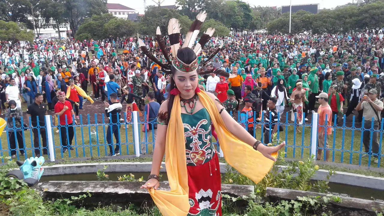 Mengenal Tari Manasai, Kental Dengan Makna Kehidupan Masyarakat Dayak Kalimantan