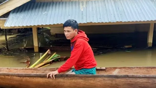Banjir di Siberut Kepulauan Mentawau, Sumatera Barat. (Liputan6.com/ ist)