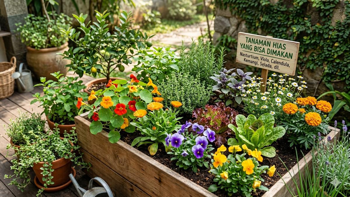 17 Tanaman Hias yang Bisa Dimakan: Mempercantik Hunian dan Menghadirkan Pangan Segar