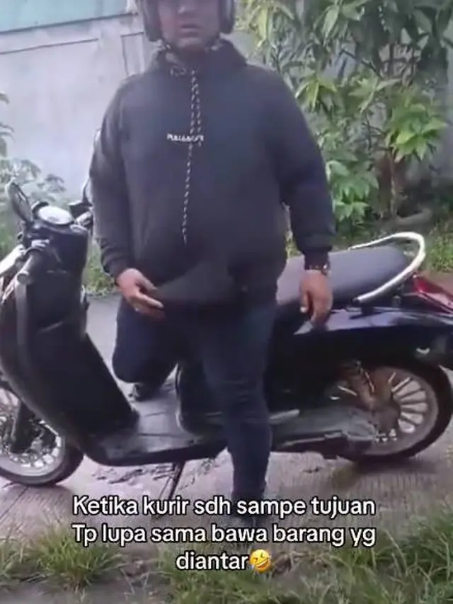 Viral Momen Kurir Sampai Tujuan Tapi Lupa Bawa Paketnya Ini Ekpresinya Kocak Banget