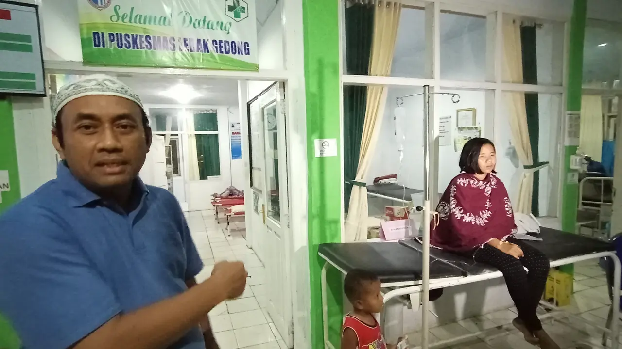 Suasana di Puskesmas Lebak Gedong, Lebak, Banten. (Foto: LIputan6.com/Yandhi Deslatama)