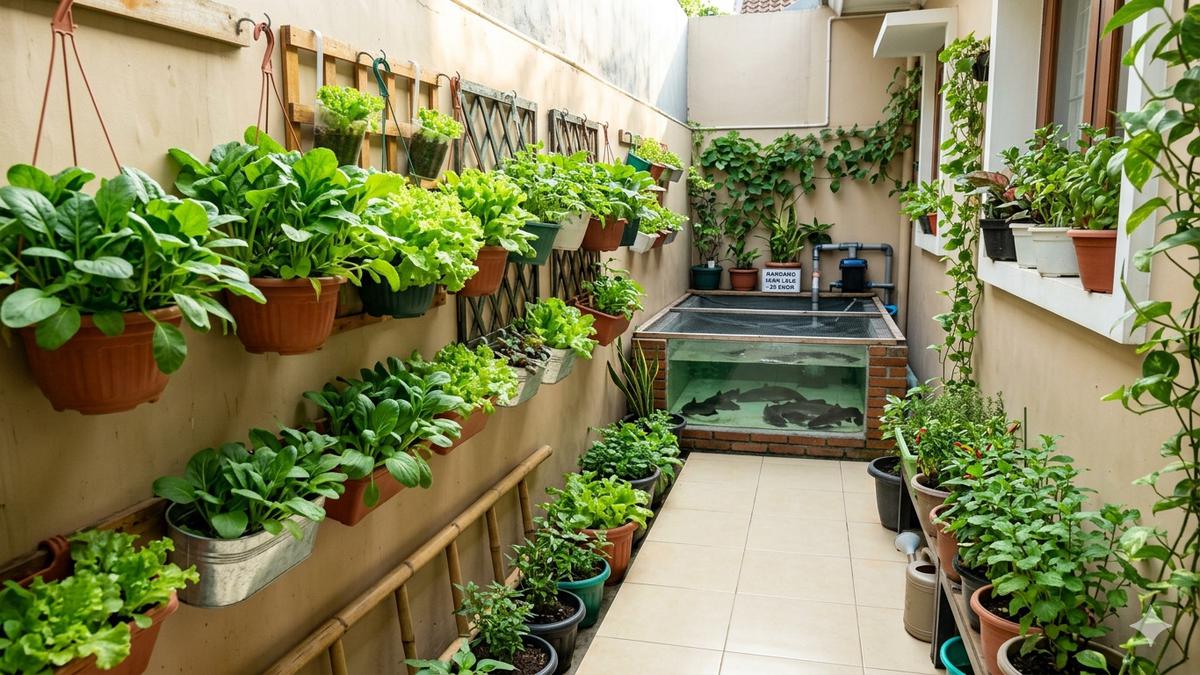 8 Ide Halaman Sempit Jadi Kebun Pangan dan Area Ternak Mini