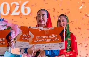 Diarra Rachbini Raih 2 Gelar di Abang None Jakarta Barat 2026, Alya Rohali Bangga