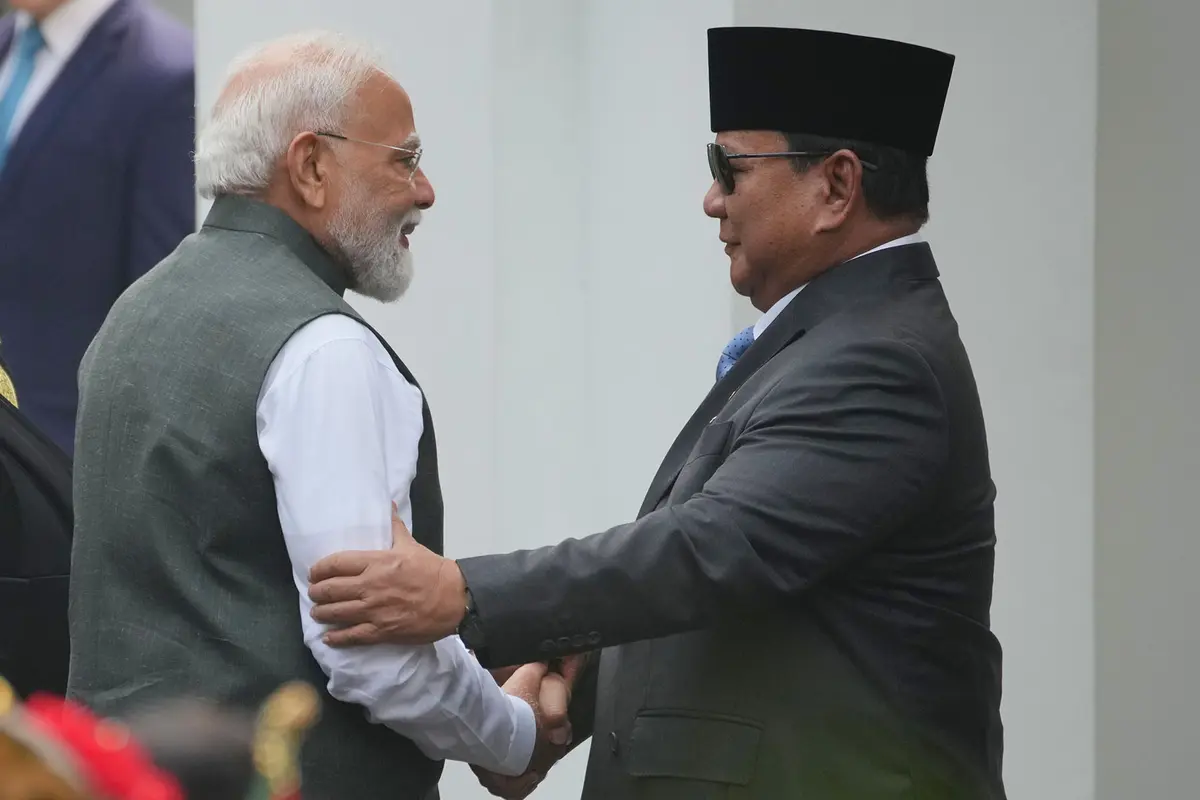 Presiden Prabowo Terima Kunjungan PM Modi Bahas Kemitraan Baru