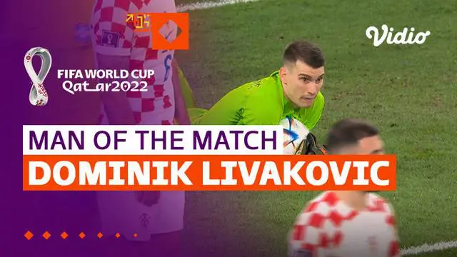 Berita video aksi-aksi mengesankan dari Domikik Livakovic, yang dinobatkan sebagai man of the match Kroasia kontra Brasil pada perempat final Piala Dunia 2022, Jumat (9/12/2022) malam hari WIB.