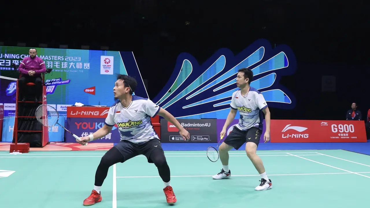 Mohammad Ahsan/Hendra Setiawan - China Masters 2023 -  Bulu Tangkis