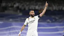 Striker Real Madrid Karim Benzema. (JAVIER SORIANO / AFP)
