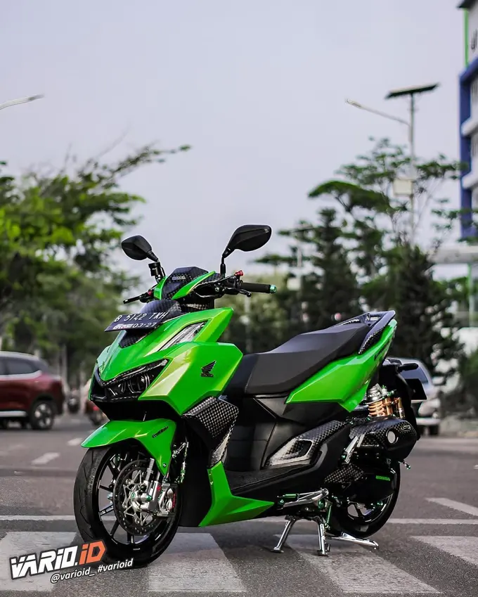 10 Potret Modifikasi Honda Vario, Motor Matik Cocok Untuk Semua