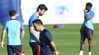 Pelatih Barcelona Xavi Hernandez. (Pau BARRENA / AFP)