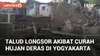 Talud di RT 5 Kelurahan Ngampilan, Kota Yogyakarta, longsor pada Kamis (28/11/24) sore. Insiden terjadi akibat hujan deras disertai angin kencang sepanjang hari