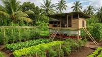 7 Cara Membuat Kebun Sayur yang Mendapat Pupuk Gratis dari Ternak